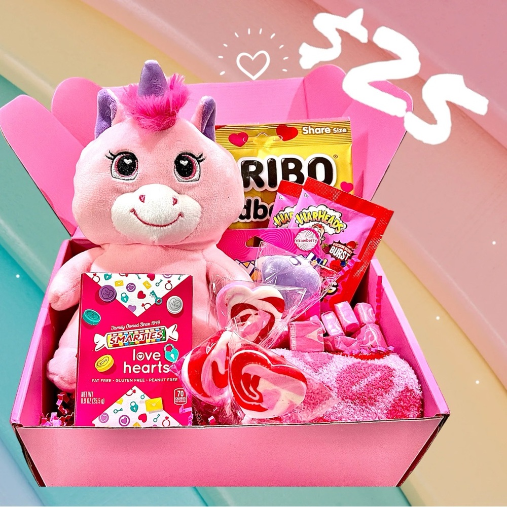 Limited Valentine’s Day, Birthday Kids Pink Gift Box